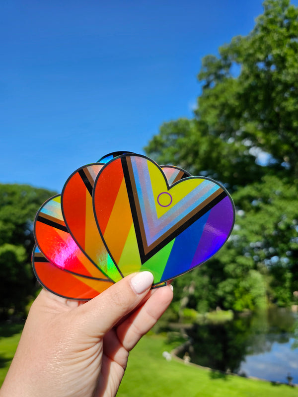 Holographic Pride Sticker