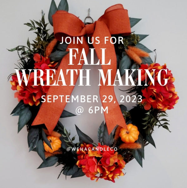 Fall Wreath Making Workshop
