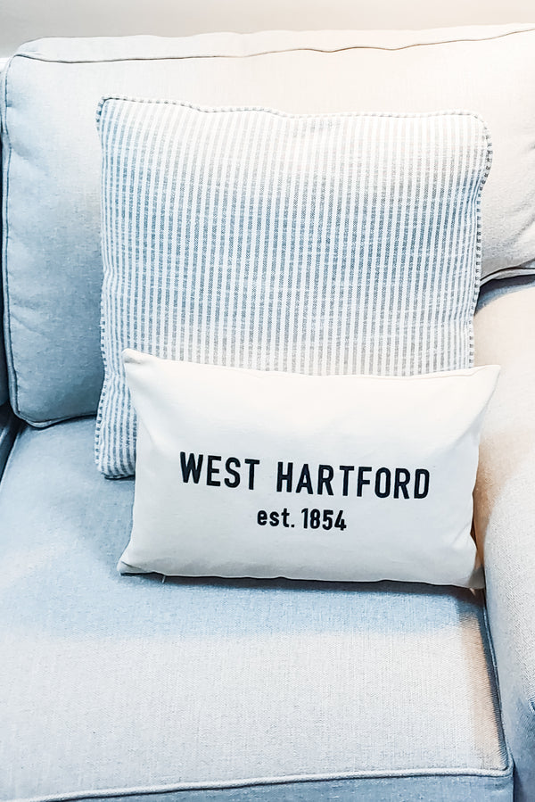 West Hartford Lumbar Pillow | 100% Cotton