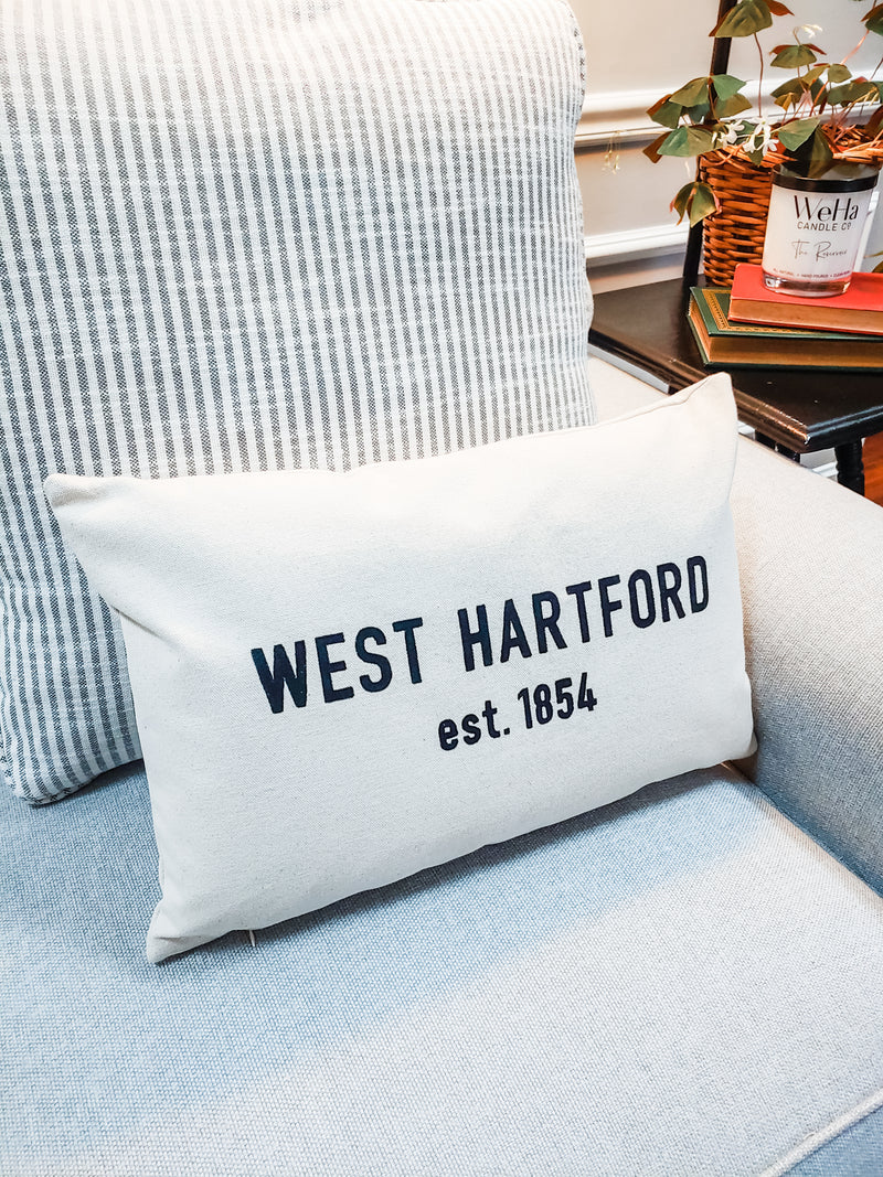 West Hartford Lumbar Pillow | 100% Cotton