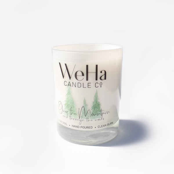 Over the Mountain (and through the woods) | Coconut-Soy Candle