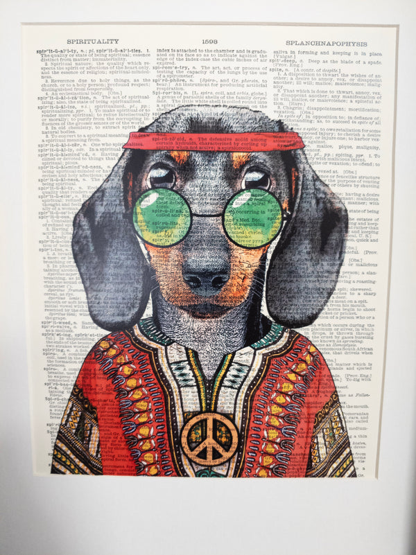 "Ringo" | Dictionary Art Print