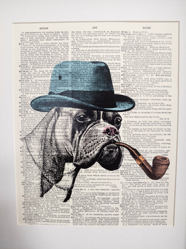 "Butch" | Dictionary Art Print