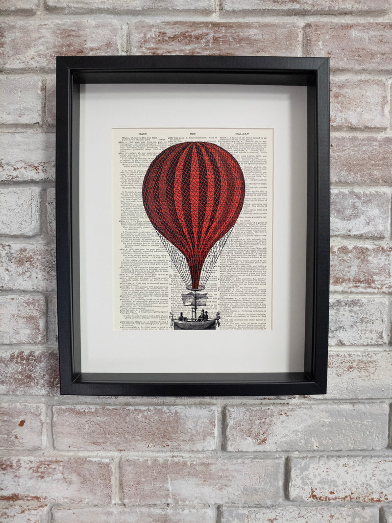 "Voyagers" | Dictionary Art Print
